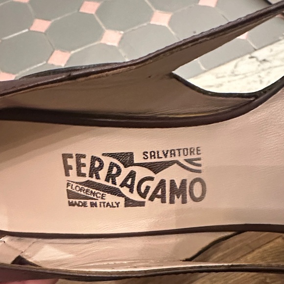 Salvatore Ferragamo Women\'s Dark Brown Heels